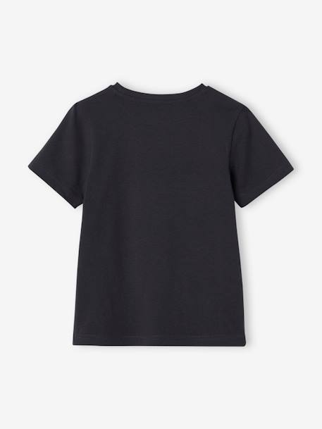 Basics T-Shirt with Print for Boys anthracite+aqua green 