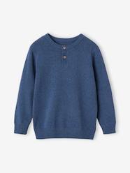 -Top with Grandad-Style Neckline, for Boys