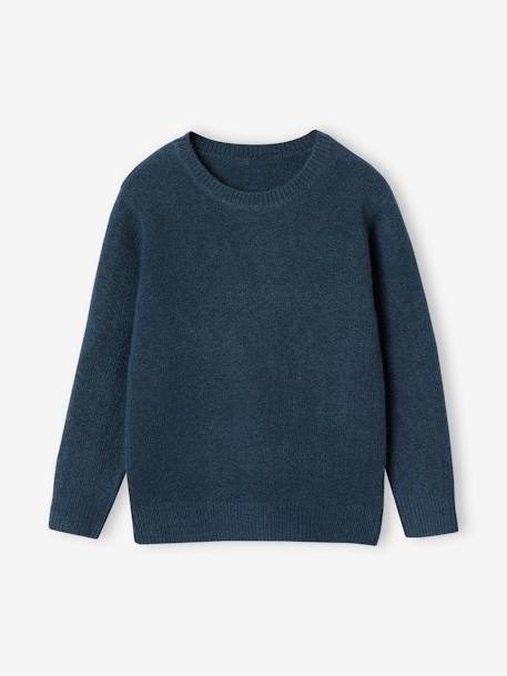 BASICS Top in Lightweight Jersey Knit, for Boys marl grey+marl white+petrol blue 