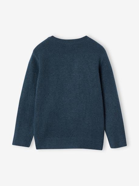 BASICS Top in Lightweight Jersey Knit, for Boys marl grey+marl white+petrol blue 