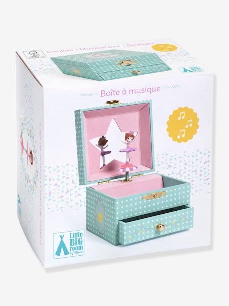 Delicate Ballerina Music Box - DJECO multicoloured 