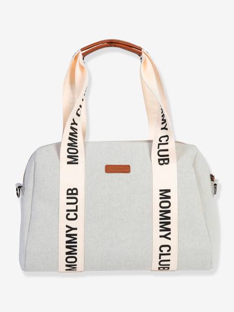 Changing Bag, Mommy Club by CHILDHOME black+brown+ecru 