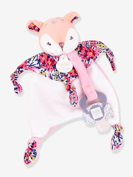 Dummy Clip - DOUDOU ET COMPAGNIE rose+yellow 