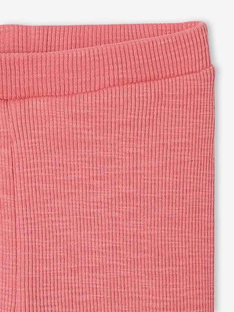 Basics Leggings in Rib Knit for Babies dusky pink+green+marl beige+rose 