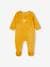 Pack of 3 Sleepsuits in Velour for Babies, BASICS camel+cappuccino+rosy 