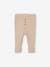 Adaptive Knitted Leggings for Babies grey+marl beige 