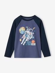 Top with Graphic Motif & Raglan Sleeves for Boys