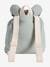 Pre-School Backpack in Cotton Gauze, Fun Ears sage green 