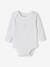 Pack of 3 'Hugs' Bodysuits with Long Sleeves + Cutaway Shoulders in Organic Cotton for Babies night blue 