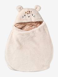 Baby-Outerwear-Transformable Baby Nest in Plush Fabric, Bear