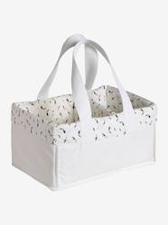 Nursery-Storage Basket with 2 Compartments