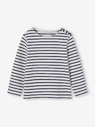 Sailor-Like Top, Long Sleeves, for Girls