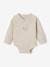 Pack of 5 Long Sleeve Progressive Bodysuits in Organic Cotton, for Newborns sage green 