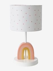 Bedding & Decor-Bedside Table Lamp with Rainbow-Shaped Bow