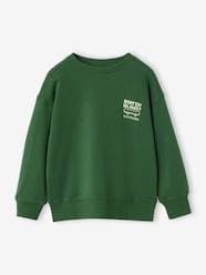 Sweatshirt with Chest Motif for Boys