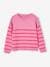 Fancy Striped Jumper for Girls mustard+navy blue+old rose+striped navy blue 