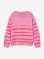 Fancy Striped Jumper for Girls mustard+navy blue+old rose+striped navy blue 