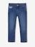 WIDE Hip, Slim Leg MorphologiK Jeans, for Girls deep blue+denim grey+medium blue 