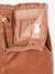 Wide Corduroy Paperbag Trousers for Girls cinnamon+fir green+mauve 