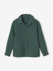 Boys-Cotton Gauze Shirt for Boys