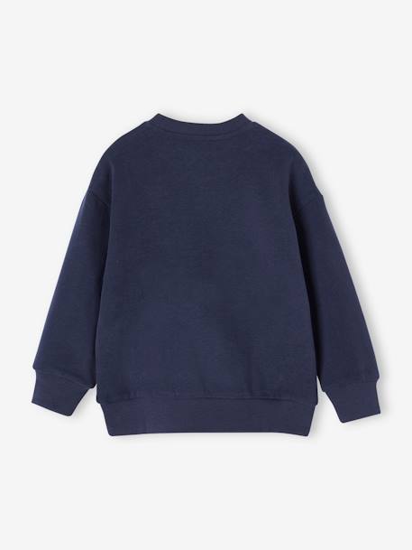 Sports Sweatshirt with Round Neckline, for Boys night blue 