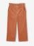 Wide Corduroy Paperbag Trousers for Girls cinnamon+fir green+mauve 