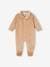 Pack of 2 Corduroy Sleepsuits with Front Opening for Babies beige 