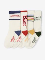 Boys-Pack of 4 Pairs of Sports Socks for Boys