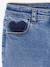 WIDE Hip, Slim Leg MorphologiK Jeans, for Girls deep blue+denim grey+medium blue 