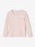 Pack of 3 Long Sleeve Animals Tops for Girls pale pink 