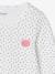 Pack of 3 Long Sleeve Animals Tops for Girls pale pink 