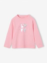 Girls-Long Sleeve Top with Metallised Detail for Girls