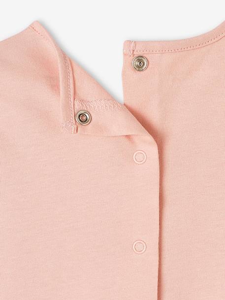 Pack of 2 Long Sleeve Tops for Babies, Basics pale pink+rose 