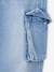 Wide-Leg Jeans with Multiple Pockets for Boys stone 