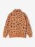 Printed Sweatshirt with Snood Neck for Boys night blue+pecan nut 