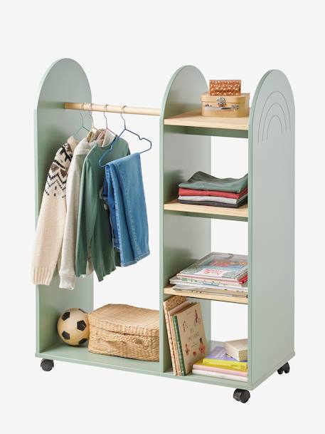 Rainbow Mirror Stand sage green 