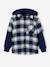 2-in-1 Two Fabric Shirt for Boys navy blue 