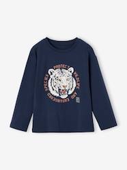 Boys-Tops-T-Shirts-Top with Tiger Motif for Boys