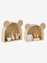 Bedding & Decor-Decoration-Pack of 2 Bear Shelves
