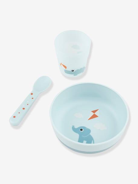 1st Meal Set, Playground by DONE BY DEER blue+blush 