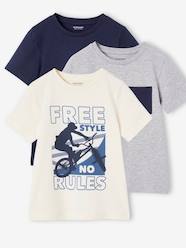 Boys-Pack of 3 T-Shirts for Boys