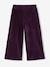 Wide Corduroy Trousers for Girls BROWN MEDIUM SOLID+fir green+plum 