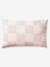 Duvet Cover + Pillowcase Set for Children, with Recycled Cotton Content, Damier Good Vibes chequered pink 