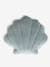 Seashell Cushion, Under the Ocean BLUE MEDIUM SOLID 