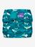 Miosolo All-in-One Reusable Nappy by BAMBINO MIO blue+WHITE LIGHT TWO COLOR/MULTICOL 