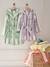 Striped Bathrobe for Children, Transat striped green+striped pink+striped violet+striped yellow 