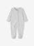 Pack of 2 Unisex Sleepsuits in Interlock & Zip Fastening marl grey 