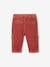 Corduroy Cargo-Style Trousers for Babies taupe+terracotta 