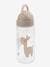 Bottle with Hide-Away Straw, DONE BY DEER blue+green+mustard+orange+rose+sandy beige 