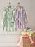 Striped Bathrobe for Children, Transat striped green+striped pink+striped violet+striped yellow 